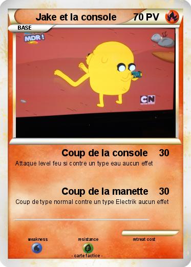 Pokemon Jake et la console