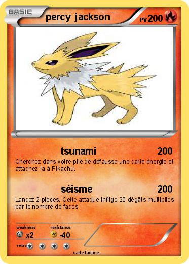 Pokemon percy  jackson