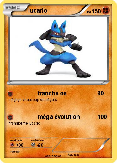 Pokemon lucario