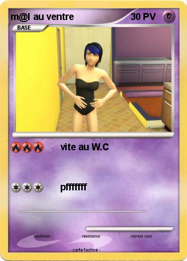 Pokemon m@l au ventre