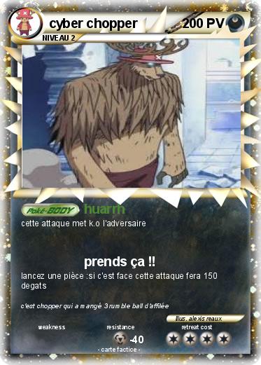 Pokemon cyber chopper