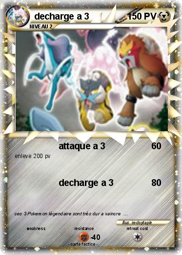 Pokemon decharge a 3