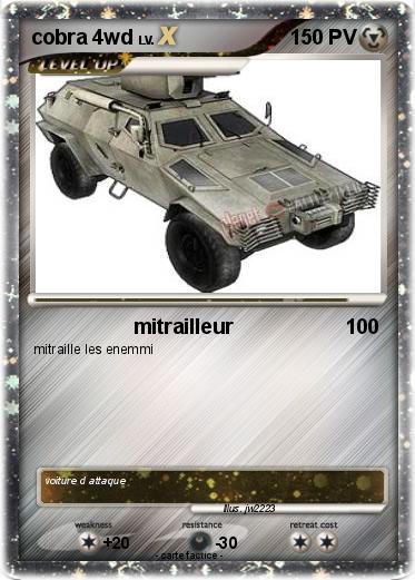 Pokemon cobra 4wd