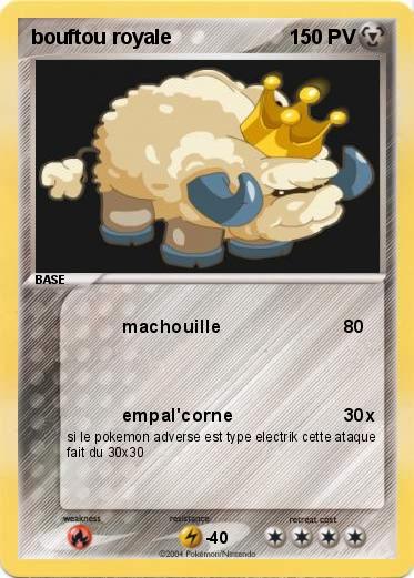 Pokemon bouftou royale
