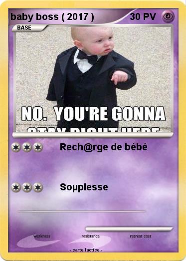 Pokemon baby boss ( 2017 )