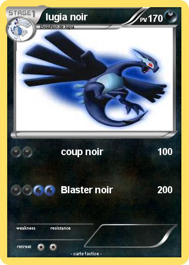 Pokemon lugia noir