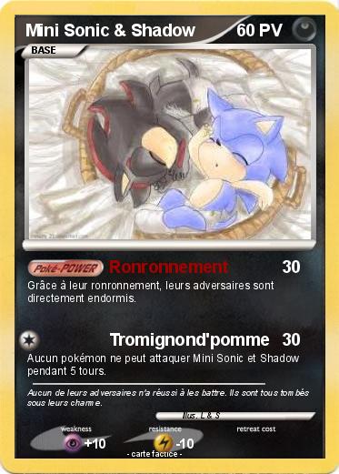 Pokemon Mini Sonic & Shadow