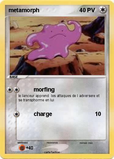 Pokemon metamorph