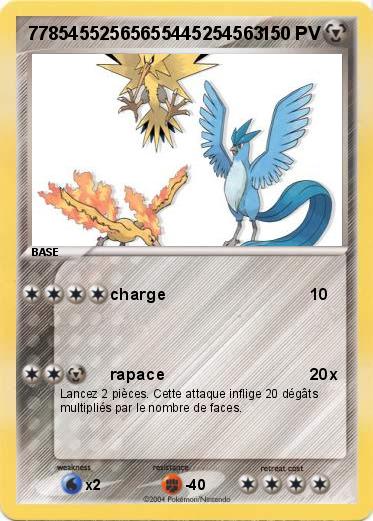 Pokemon 77854552565655445254563