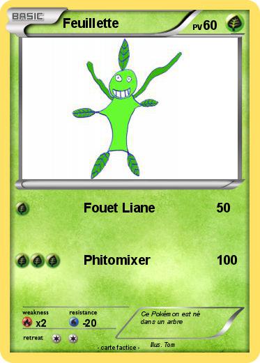 Pokemon Feuillette