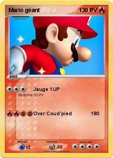 Pokemon Mario géant