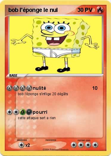 Pokemon bob l'éponge le nul
