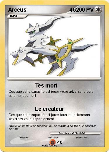 Pokemon Arceus                             46