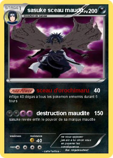 Pokemon sasuke sceau maudit