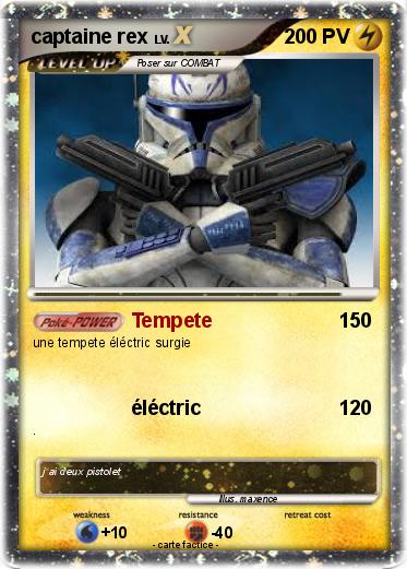 Pokemon captaine rex