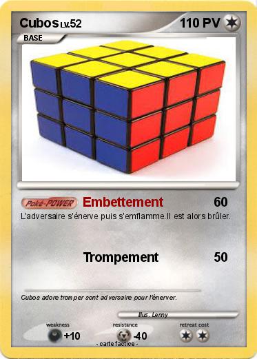 Pokemon Cubos