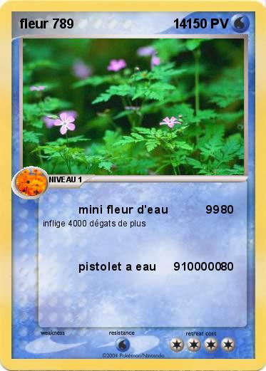 Pokemon fleur 789                           14