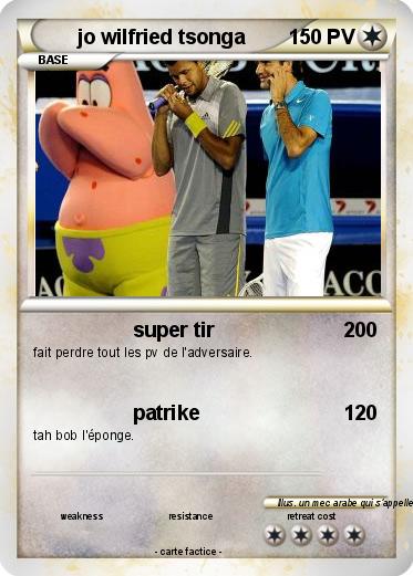 Pokemon jo wilfried tsonga