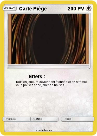 Pokemon Carte Piège