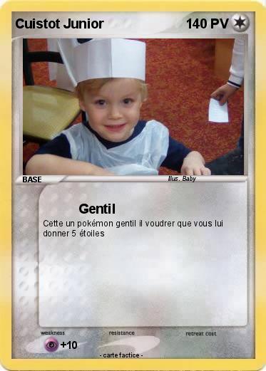 Pokemon Cuistot Junior