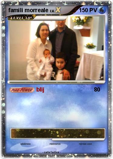 Pokemon famili morreale