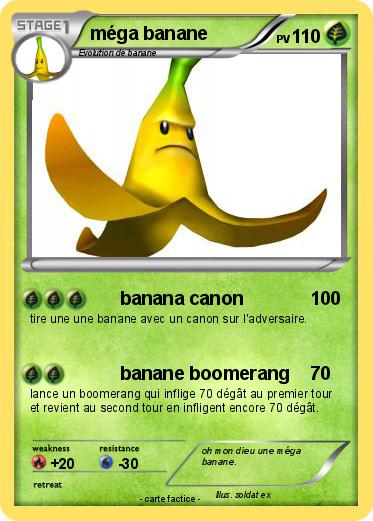 Pokemon méga banane