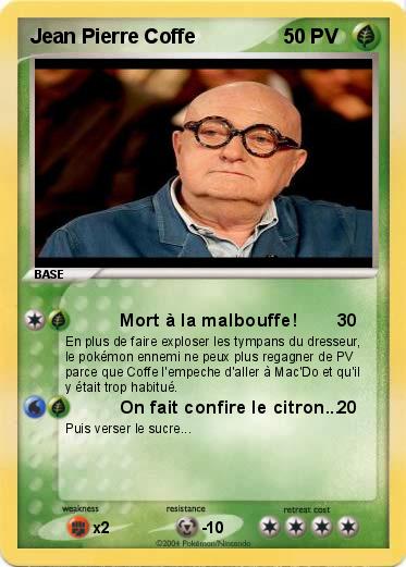 Pokemon Jean Pierre Coffe