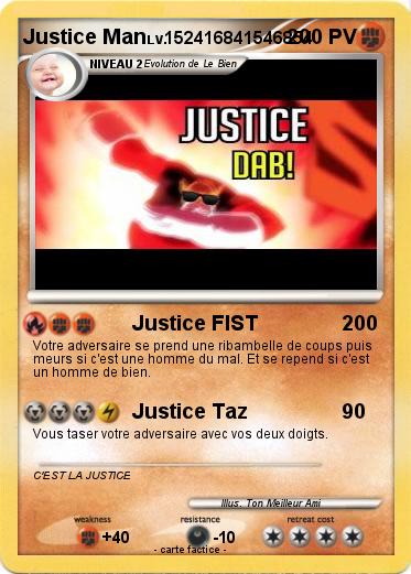 Pokemon Justice Man