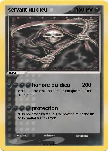 Pokemon servant du dieu