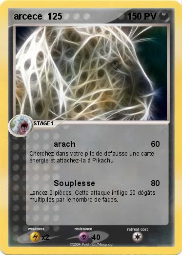 Pokemon arcece  125
