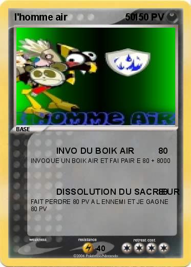 Pokemon l'homme air                      50