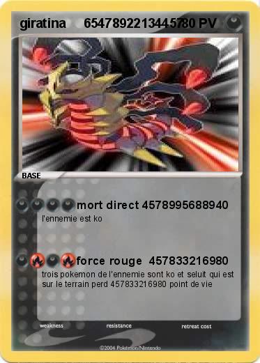 Pokemon giratina     65478922134457
