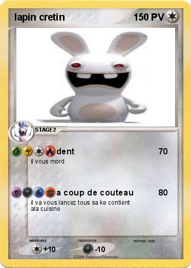 Pokemon lapin cretin