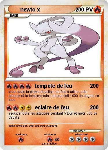 Pokemon newto x