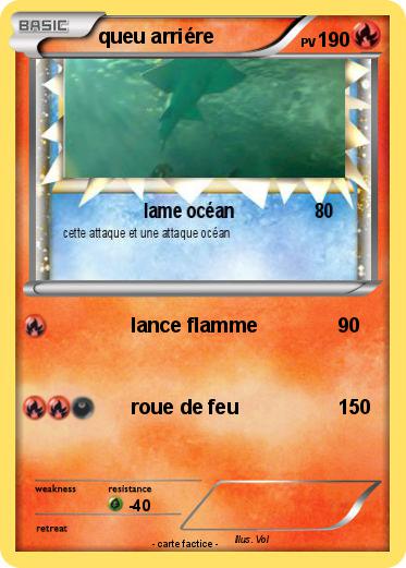 Pokemon queu arriére