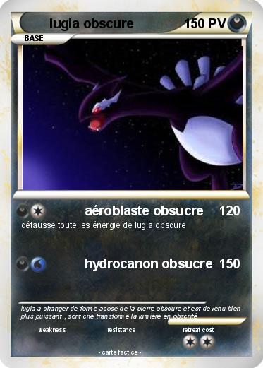 Pokemon lugia obscure