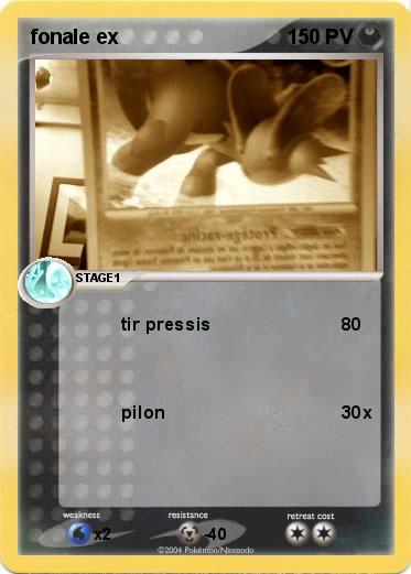 Pokemon fonale ex