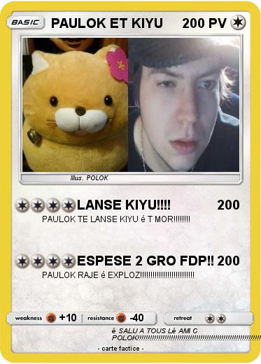 Pokemon PAULOK ET KIYU