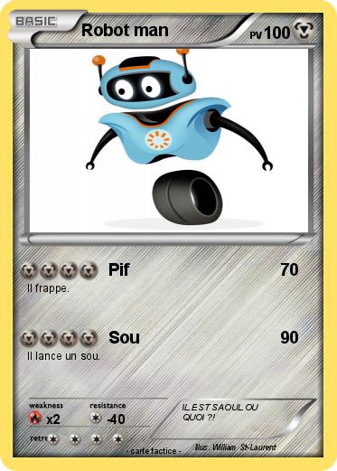 Pokemon Robot man