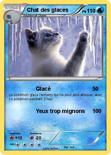 Pokemon Chat des glaces
