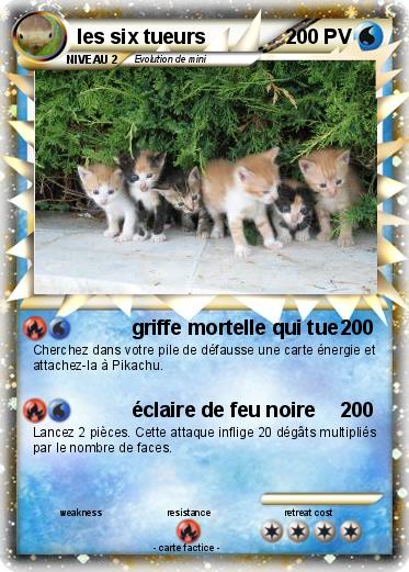 Pokemon les six tueurs
