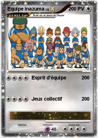 Pokemon Equipe inazuma