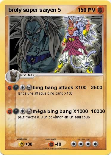 Pokemon broly super saiyen 5