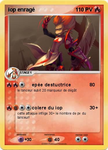 Pokemon iop enragé