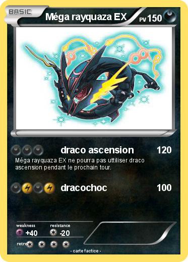 Pokemon Méga rayquaza EX