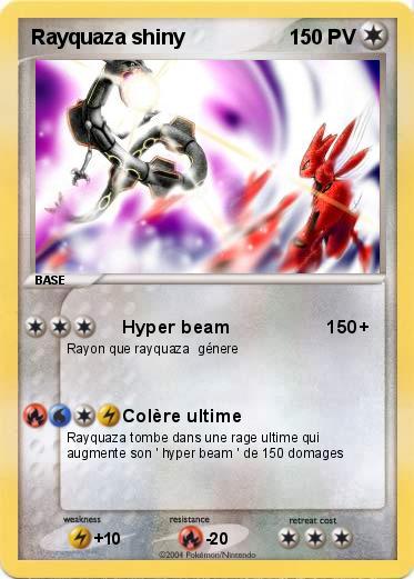 Pokemon Rayquaza shiny