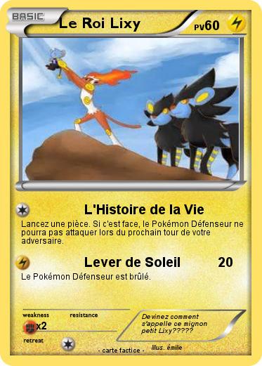 Pokemon Le Roi Lixy