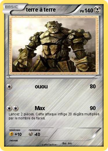 Pokemon terre à terre