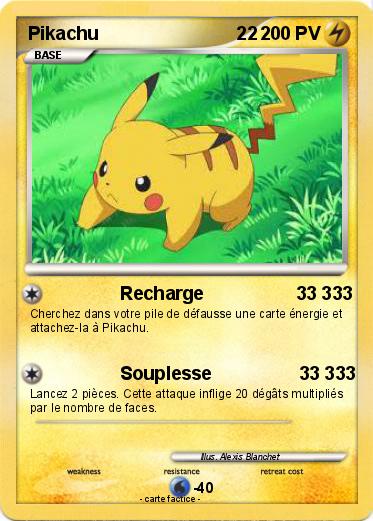 Pokemon Pikachu                           22