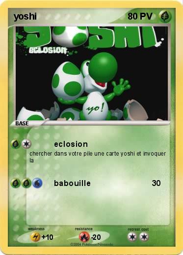 Pokemon yoshi